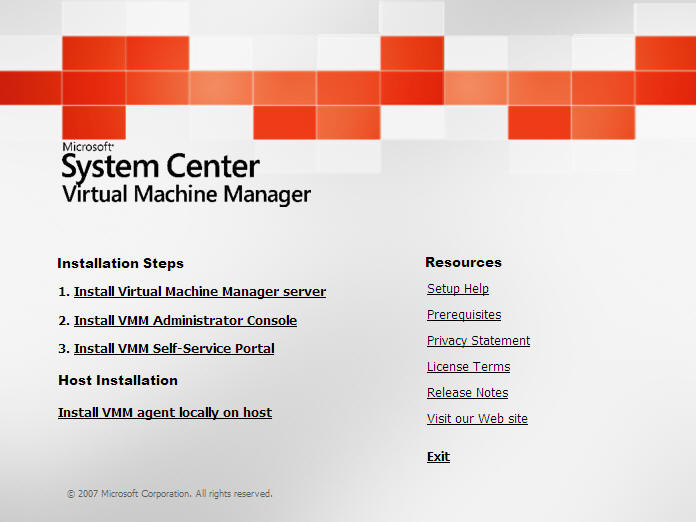 Virtual machine Manager setup