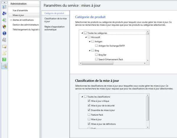 Intune mises a jour