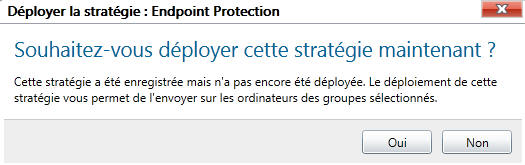 Déployer stratégie
