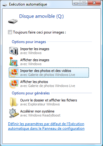 execution automatique