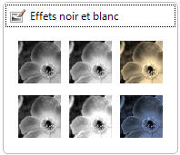 Effets noir et blanc