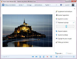 Mont saint michel - redressement