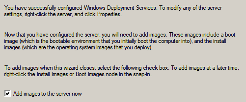 WDS configuration