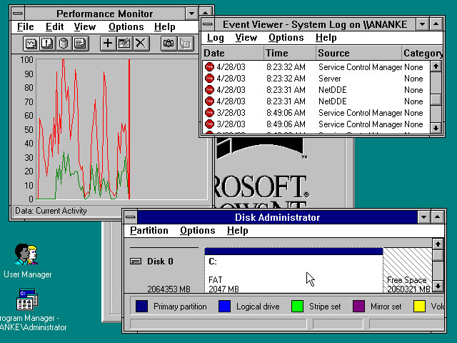 Windows NT 3.1