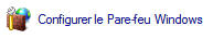Configurer le pare feu