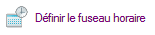 Définir le fuseau horaire