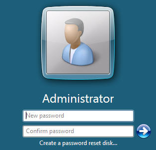 Windows Server 2008 password