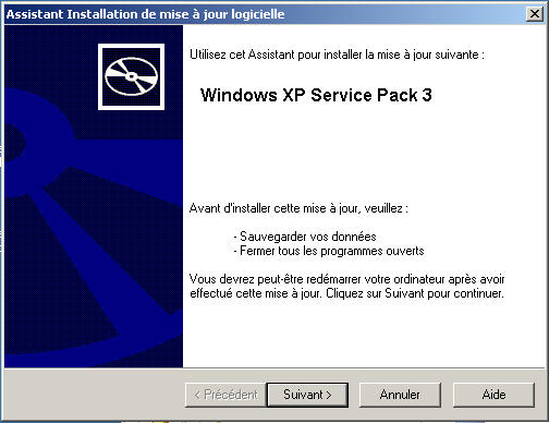XP SP3 - setup