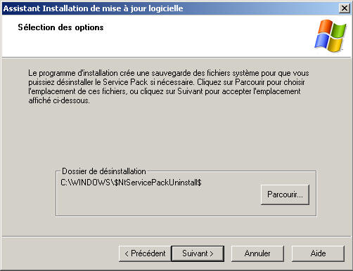 XP SP3 setup